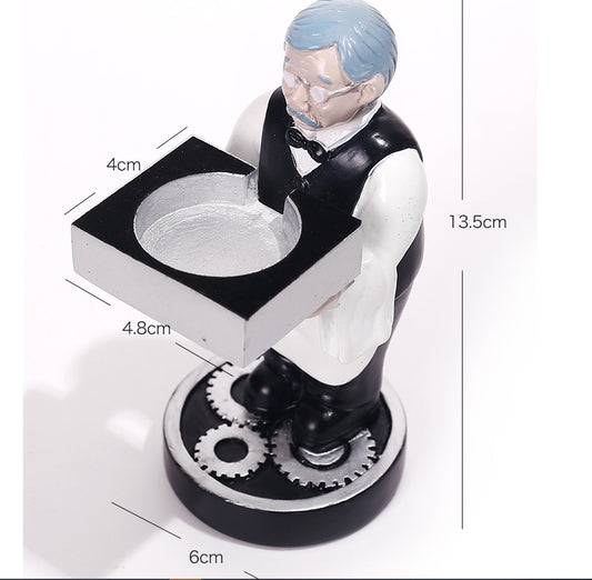 Innovative Astronaut-Themed Wireless Watch Charger Stand