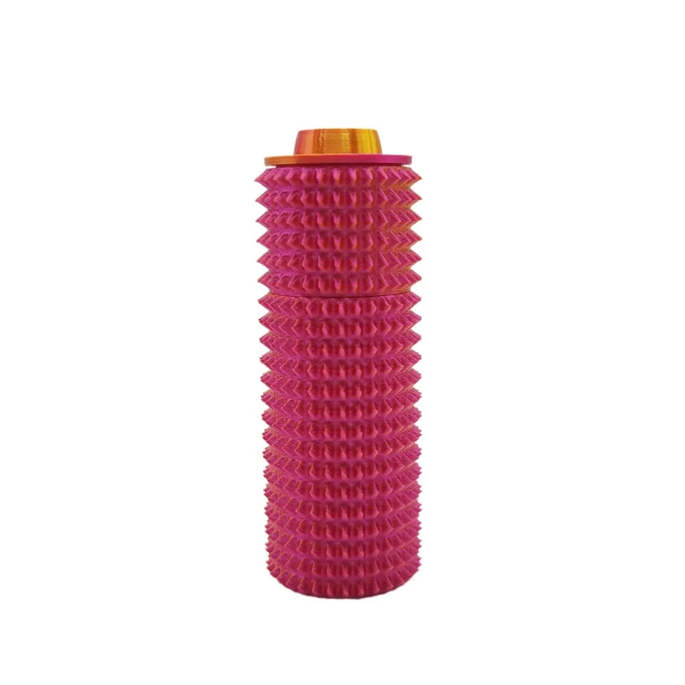 Rotatable Mini Grip Stress Relief Toys with Spiky Sensory Features - Portable Massage Gifts for Adults