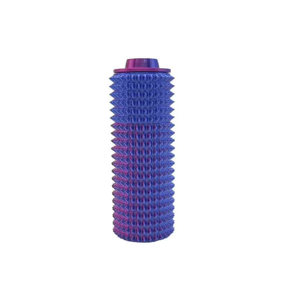 Rotatable Mini Grip Stress Relief Toys with Spiky Sensory Features - Portable Massage Gifts for Adults