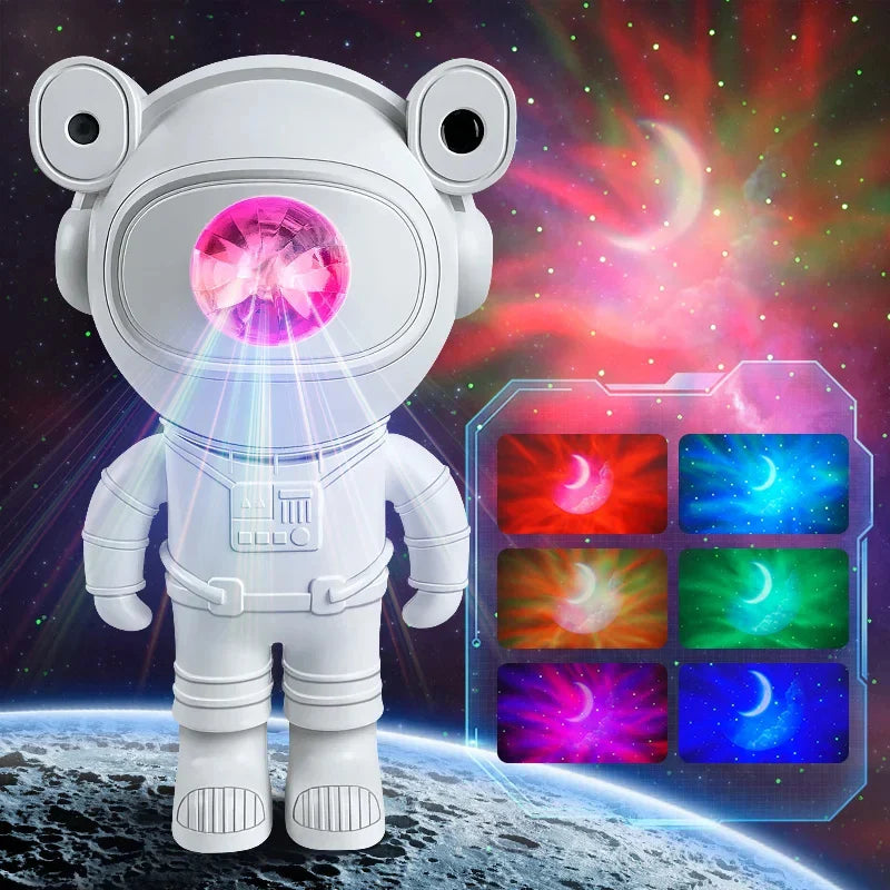 Astronaut-Themed Star and Galaxy Projection Light